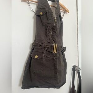 Fashion Nova Chloe Cargo Mini Dress